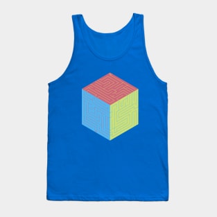 Puzzle Cubed Tank Top